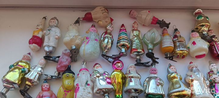 Елочные игрушки. СССР