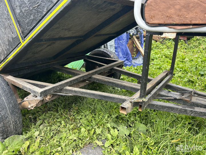 Телега для мотоблока бу