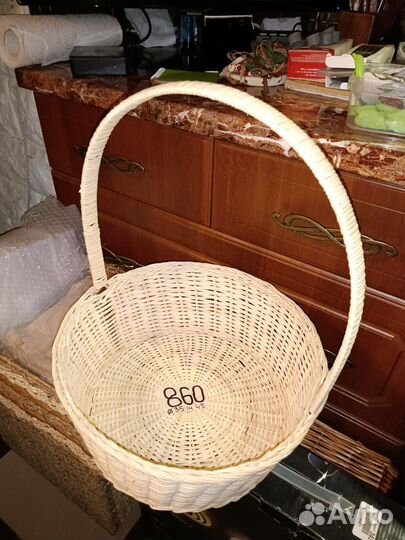 Корзины подарочные натуральный ротанг