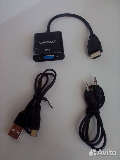 Адаптер с hdmi на VGA монитор