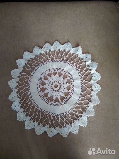 Салфетки вязаные крючком
