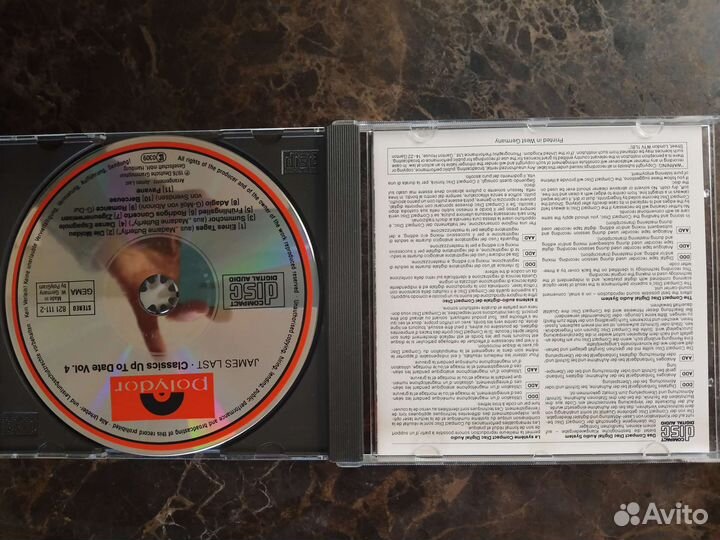 CD инструментал James Last Polydor