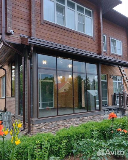 Остекление террасы