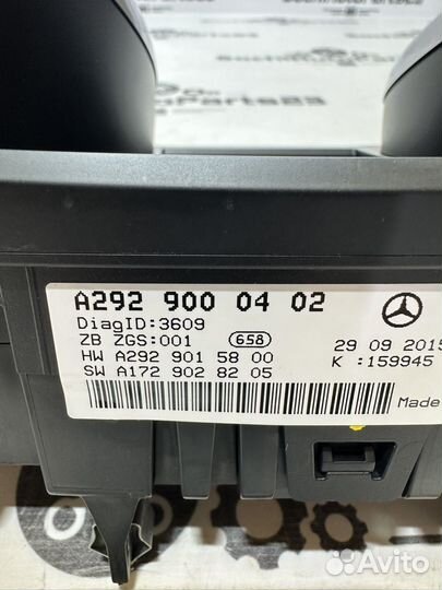 Щиток приборов Mercedes GLE GLS AMG 6.3