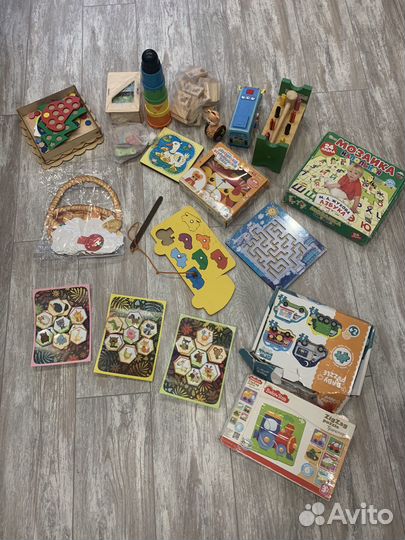 Пакет детских развивающих игрушек