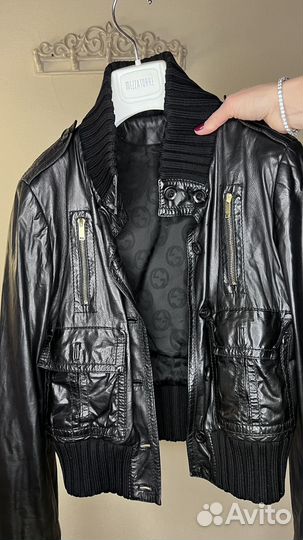 Кожаная куртка Gucci Madonna