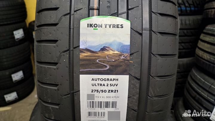 Ikon Tyres Autograph Ultra 2 SUV 275/50 R21 113Y