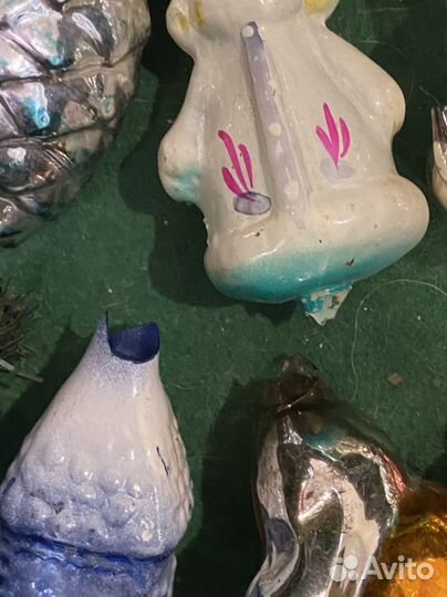 Елочные игрушки СССР в реставрацию