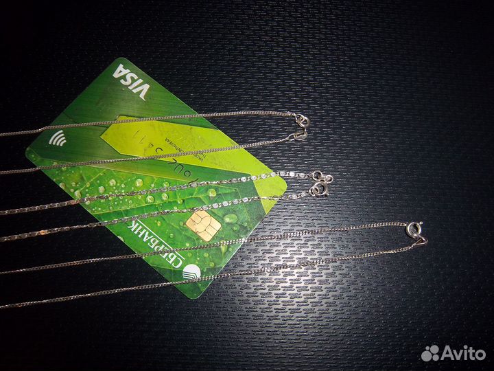 Женские серебряные цепочки