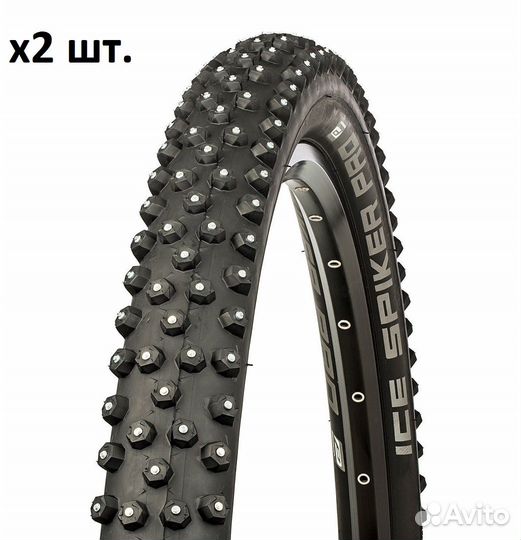Комплект зимних покрышек (2шт) Schwalbe Ice Spiker