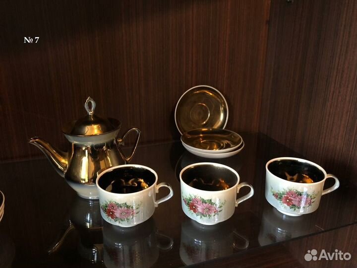 Хрустальная, фарфоровая посуда СССР