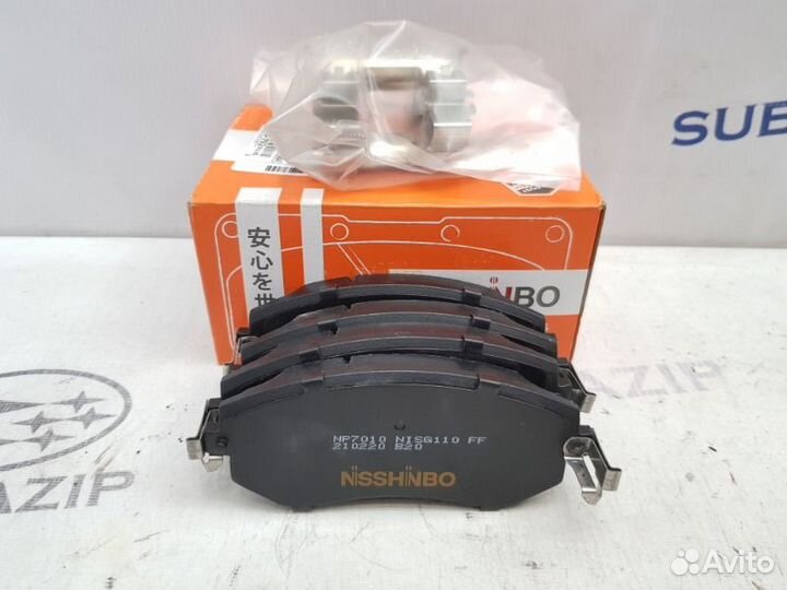 Колодки тормозные передние Subaru Forester S11