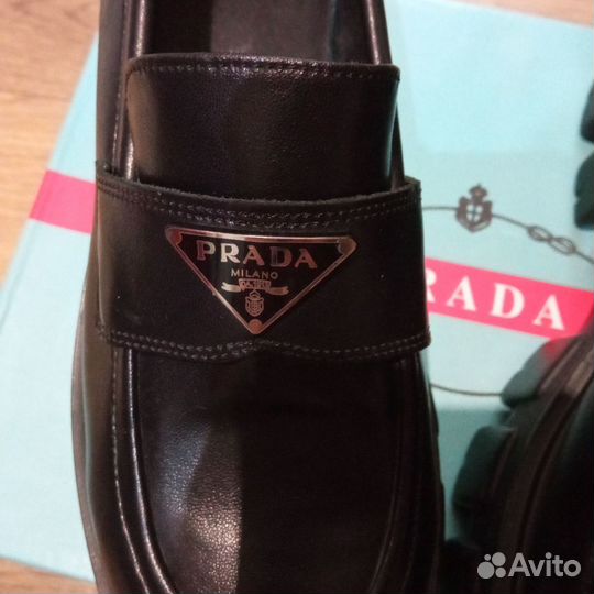 Лоферы prada 38