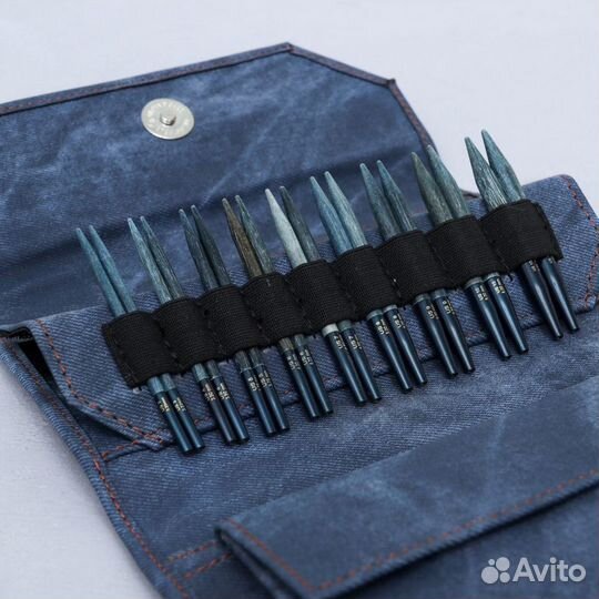 Спицы индиго ликки