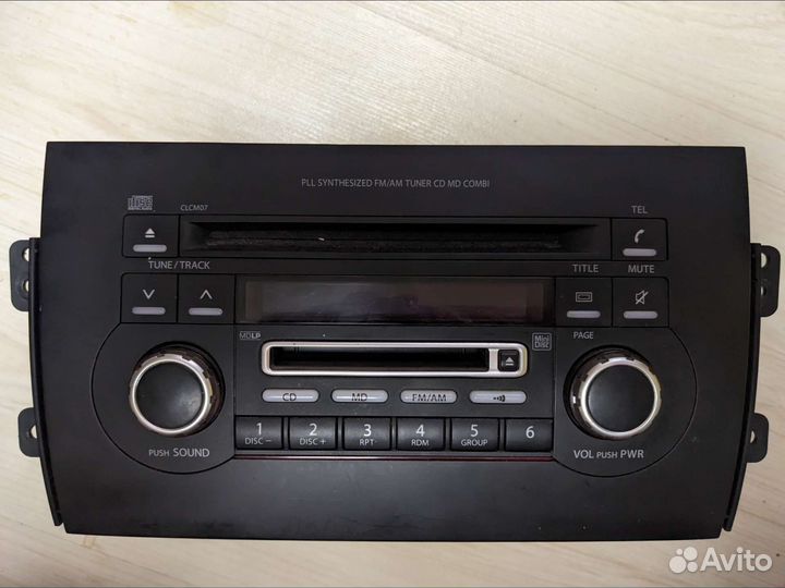 Автомагнитола 2din Clarion на Suzuki SX4