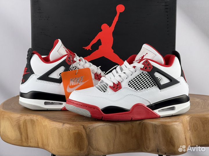 Кроссовки Nike Air Jordan 4 Fire Red