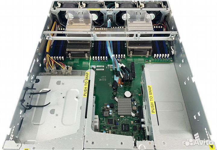 Сервер Supermicro 6028U-TR4 2x E5-2637v4 128Gb