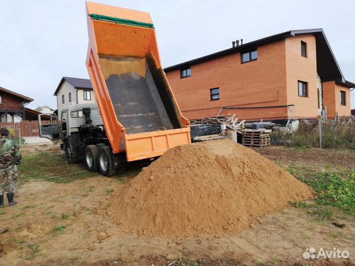 Песок для стяжки