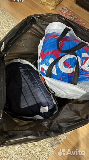 Мешок вещей, обуви и мелочей