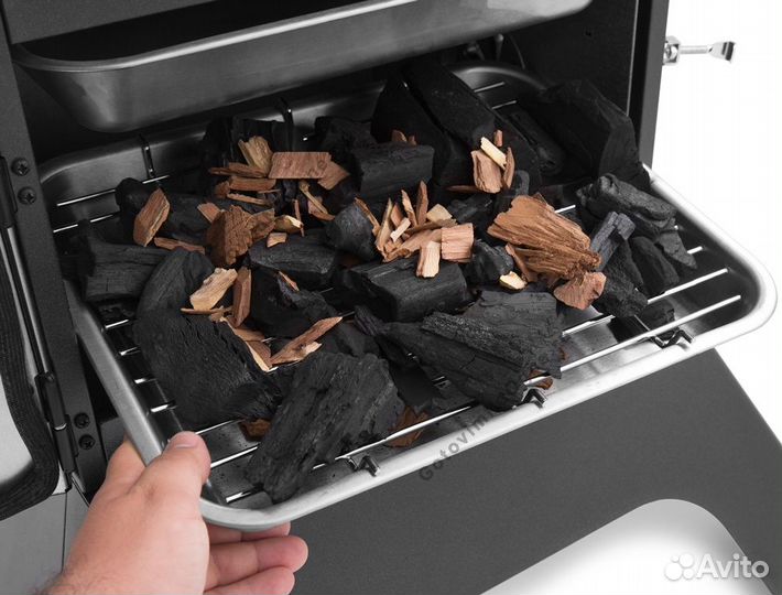 Коптильня угольная