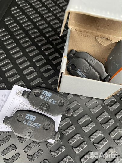 Колодки тормозные задние для лады веста