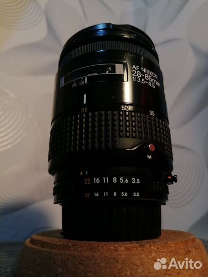 Объектив nikon 28-85 f3.5-4.5 macro nikkor