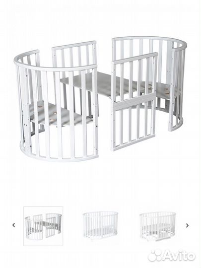 Детская кроватка трансформер 6в1