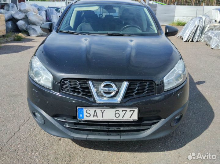 Бампер передний Nissan Qashqai J10 под омыватель