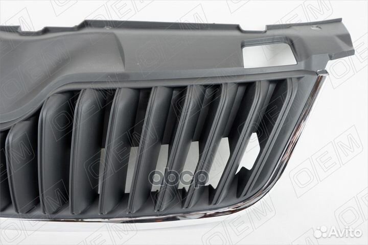 Решетка радиатора Skoda Fabia 2 5J 2010-2014, п