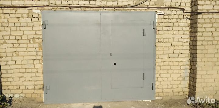 Ворота гаражные металлические