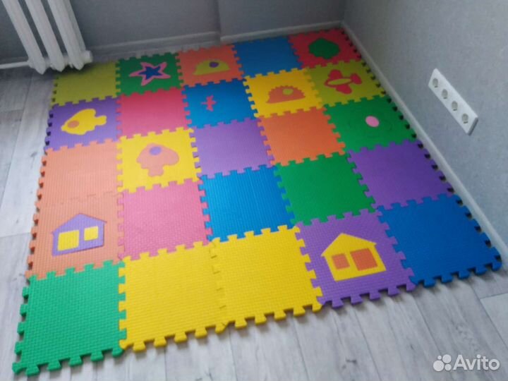 Детский коврик пазл
