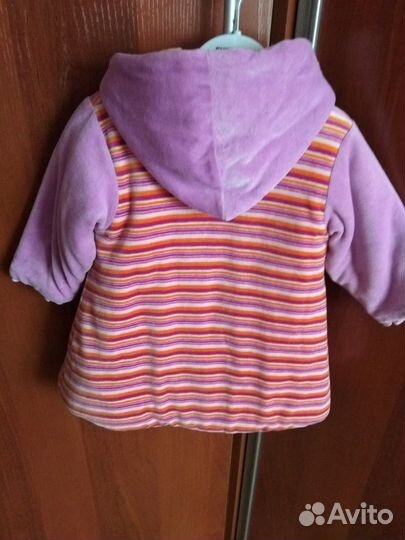 Костюм теплый на худенькую девочку