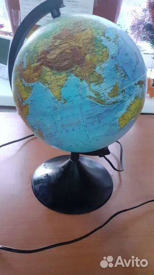 Ночник глобус