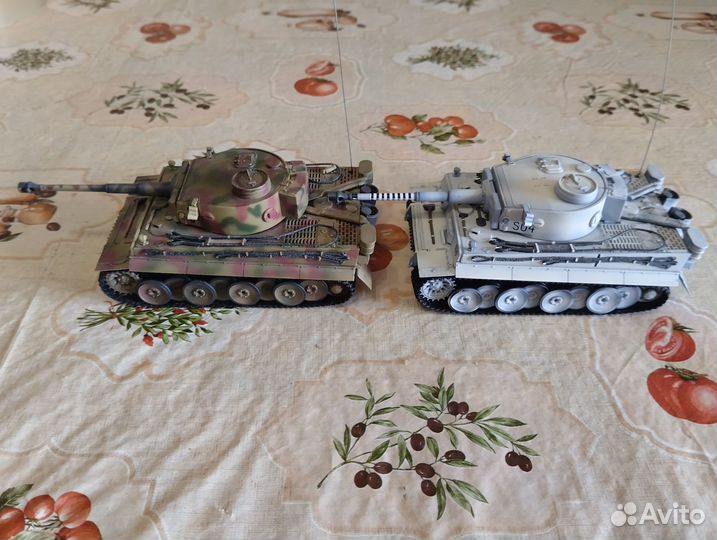 Модели танка Tiger I на радиоуправлении