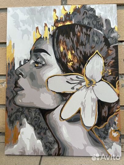 Готовая картина по номерам