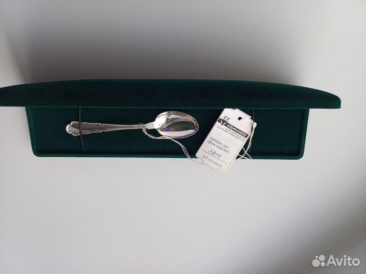 Серебряная ложка 925 пробы новая