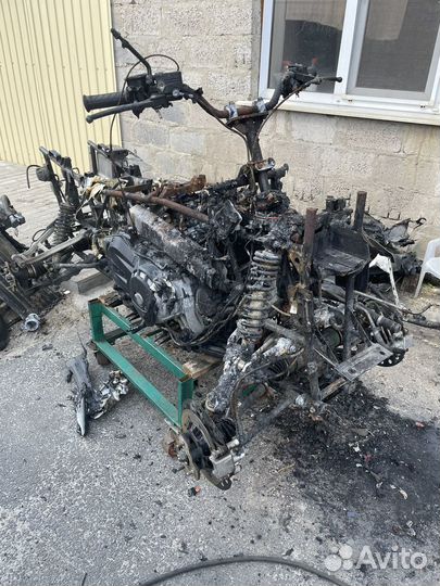 Разбор каадроцикла cf moto x8