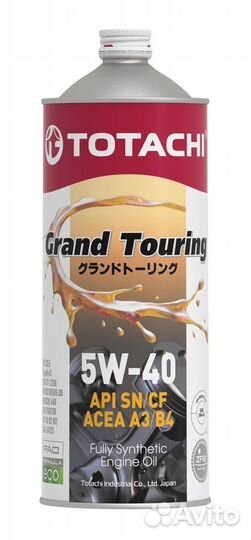 Totachi Grand Touring 5w40 4л