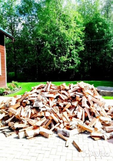 Дрова качественные от 1 куба любых пород древесины