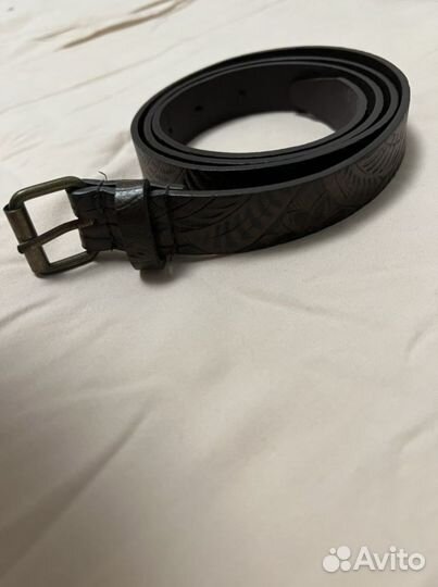 Мужской кожаный ремень