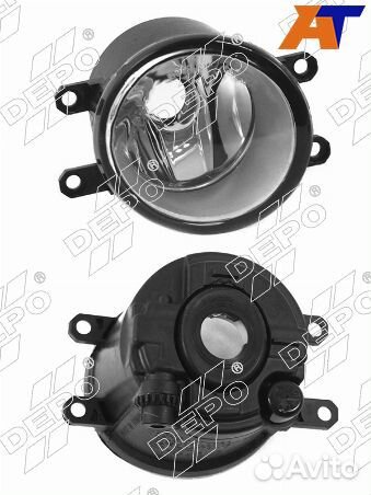 Фара противотуманная toyota RAV4