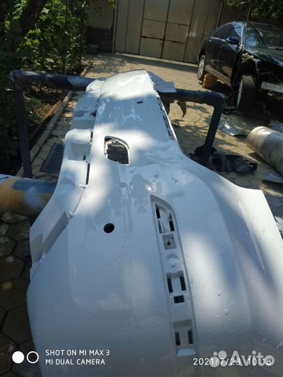 Бампер Mersedes GLK-класс 2011-15г задний