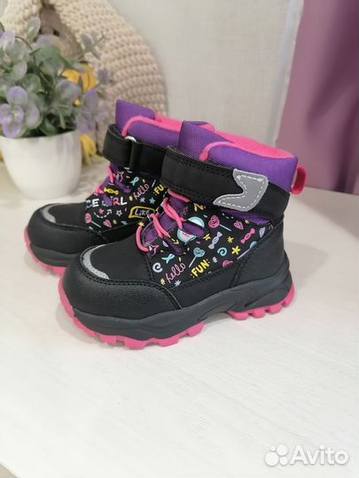 Демисезонные ботинки 23 для девочки