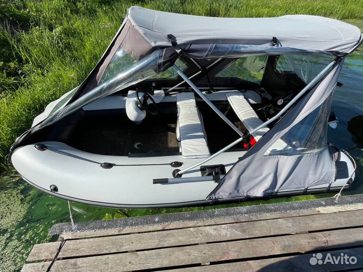 Лодка надувная 360 с мотром