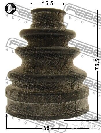 Пыльник шрус внутренний комплект 59x76.5x16.5