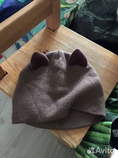 Шапки детские разные. С ушками, картинками и без