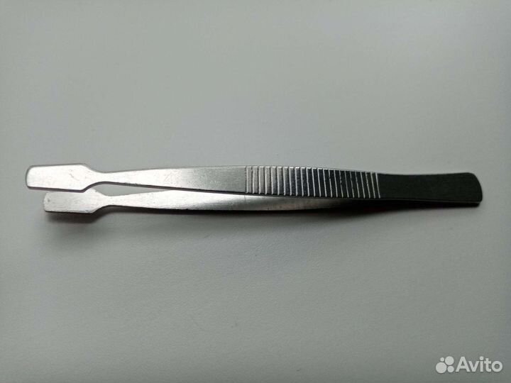 Пинцет 12см прямой