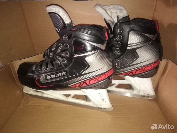 Коньки хоккейные вратарские bauer vapor x2.7 int