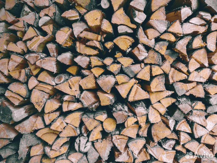 Колотые дрова для камина с доставкой