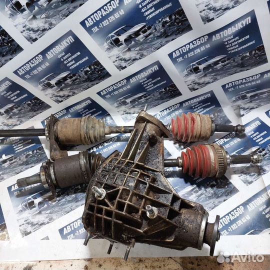 Привод левый нива niva 24 шлитца